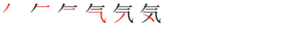 ordre d'écriture